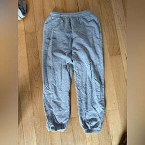 Pangaia Marled Grey Midweight Sweatpants